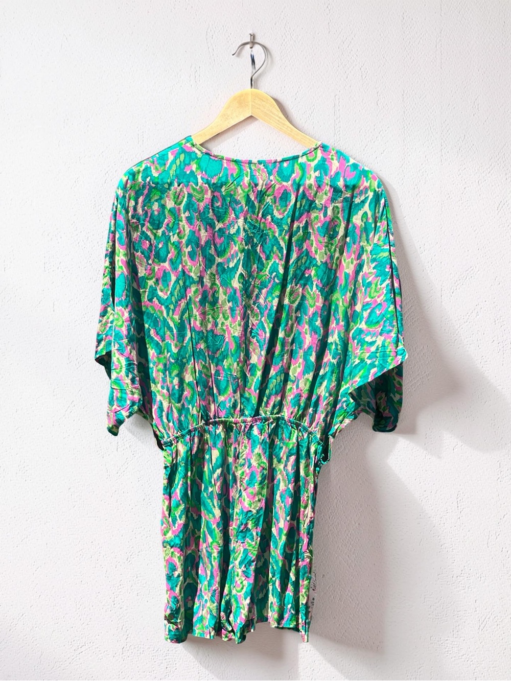 Cupshe Colorful Abstract Print V-Neck Romper Size Small - Picture 11 of 11